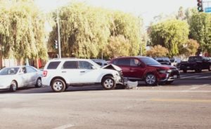 Chandler, AZ – Two Injured in Car Crash at Alma School Rd Intersection