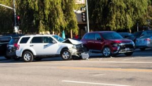 Phoenix, AZ – Car Accident Blocks Lanes on Red Mtn Freeway