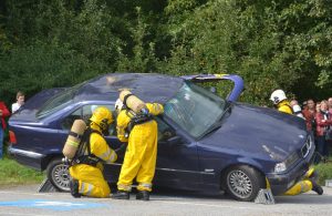 Phoenix, AZ - Injuries Reported in Three-Car Rollover Crash on L-202 at 44th St