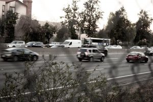 Phoenix, AZ - Officers Investigating Injury Car Wreck on L-202 at 17th Ave